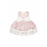 Stella Embroidered Dress - Pink